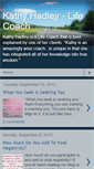 Mobile Screenshot of kathyhadleylifecoach.blogspot.com
