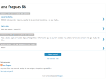 Tablet Screenshot of anafraguas86.blogspot.com