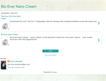 Tablet Screenshot of bioever.blogspot.com