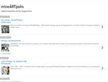 Tablet Screenshot of mineartpolis.blogspot.com
