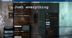 Desktop Screenshot of my-just-everything.blogspot.com