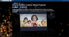 Desktop Screenshot of outdoormoviescreen.blogspot.com