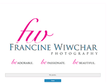 Tablet Screenshot of francinewiwcharphotography.blogspot.com