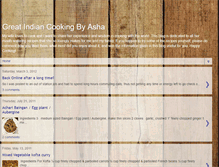 Tablet Screenshot of greatcookingbyasha.blogspot.com