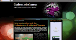 Desktop Screenshot of diplomatic-knots.blogspot.com