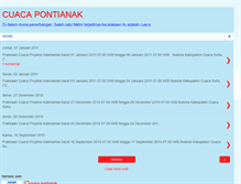 Tablet Screenshot of cuacapontianak.blogspot.com