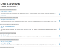 Tablet Screenshot of littleblogofrants.blogspot.com
