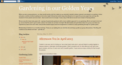 Desktop Screenshot of goldenyearsgardening.blogspot.com