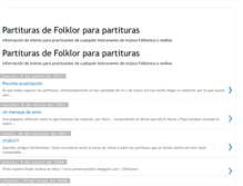Tablet Screenshot of musicafolklor.blogspot.com