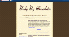 Desktop Screenshot of bodybychocolates.blogspot.com