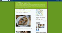 Desktop Screenshot of lifewithoutanchovies.blogspot.com