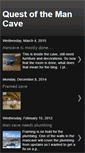 Mobile Screenshot of mancavequest.blogspot.com