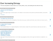Tablet Screenshot of ever-increasing-entropy.blogspot.com