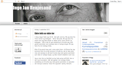 Desktop Screenshot of henjesand.blogspot.com
