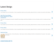 Tablet Screenshot of latest-design-home.blogspot.com