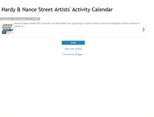 Tablet Screenshot of handnartistsaction.blogspot.com