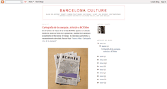 Desktop Screenshot of barcelonacultureblog.blogspot.com