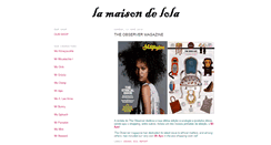 Desktop Screenshot of la-maison-de-lola.blogspot.com