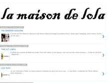 Tablet Screenshot of la-maison-de-lola.blogspot.com