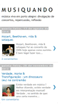Mobile Screenshot of musiquando.blogspot.com