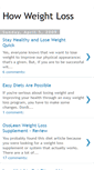 Mobile Screenshot of how-weight-loss.blogspot.com