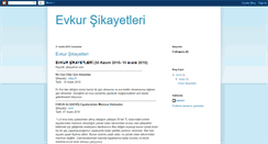 Desktop Screenshot of evkursikayet.blogspot.com