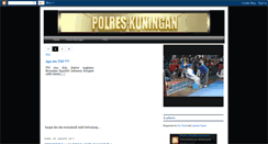 Desktop Screenshot of polreskuningan.blogspot.com