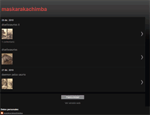 Tablet Screenshot of maskarakachimba.blogspot.com