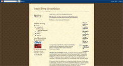 Desktop Screenshot of iemolnoticias.blogspot.com
