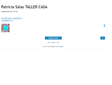 Tablet Screenshot of patriciasalas-taller-casa.blogspot.com