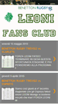 Mobile Screenshot of leonifansclub.blogspot.com