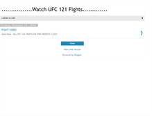 Tablet Screenshot of lesnar-vs-velasquez-fight-video.blogspot.com
