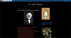 Desktop Screenshot of mylostyouth.blogspot.com