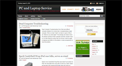 Desktop Screenshot of pcservicesolution1.blogspot.com