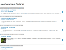 Tablet Screenshot of monitorandoturismo.blogspot.com