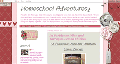 Desktop Screenshot of anne-homeschooladventures.blogspot.com