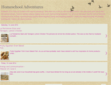 Tablet Screenshot of anne-homeschooladventures.blogspot.com