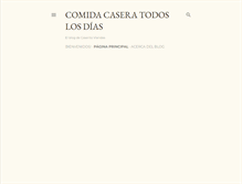 Tablet Screenshot of caseritoviandas.blogspot.com