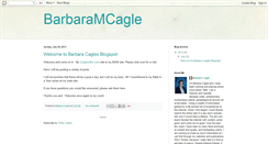 Desktop Screenshot of barbaracagle.blogspot.com