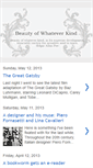 Mobile Screenshot of beautyofwhateverkind.blogspot.com