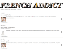 Tablet Screenshot of french-addict.blogspot.com