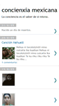 Mobile Screenshot of concienxiamexicana.blogspot.com