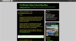 Desktop Screenshot of michiganoldiespodcast.blogspot.com