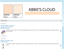 Tablet Screenshot of abbiescloud.blogspot.com