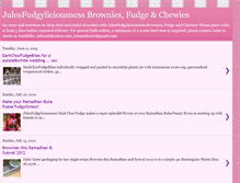Tablet Screenshot of julesfudgyliciousness.blogspot.com