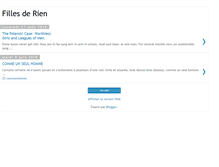 Tablet Screenshot of fillesderien.blogspot.com