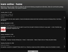 Tablet Screenshot of icareonline.blogspot.com