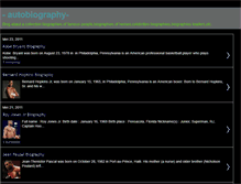 Tablet Screenshot of biographynews1.blogspot.com