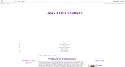 Desktop Screenshot of jennifersjoyfuljourney.blogspot.com