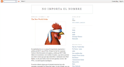 Desktop Screenshot of noimportaelnombre.blogspot.com